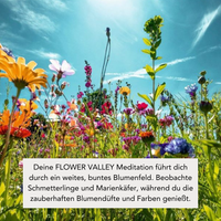 FLOWER VALLEY (110g Duftkerze mit Holzdocht)