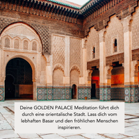 GOLDEN PALACE (300g Kerze) MEDITATION: Orientalischer Markt