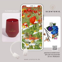 FLOWER VALLEY (110g Duftkerze mit Holzdocht)