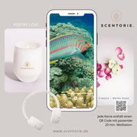 POETRY LOVE (110g Duftkerze mit Holzdocht)